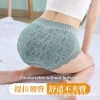 High-elasticity body-shaping and belt-tightening inner pants for women, high-waisted lace, hip-lifting, comfortable and breathable, bow-shaped pure cotton, court triangle pants Application Scenario